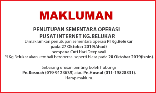 NOTIS PENUTUPAN PI