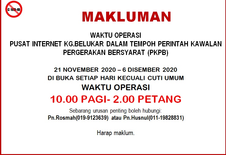 WAKTU OPERASI PKPB